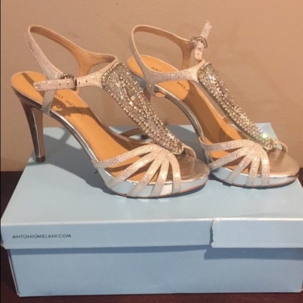 Silver heels